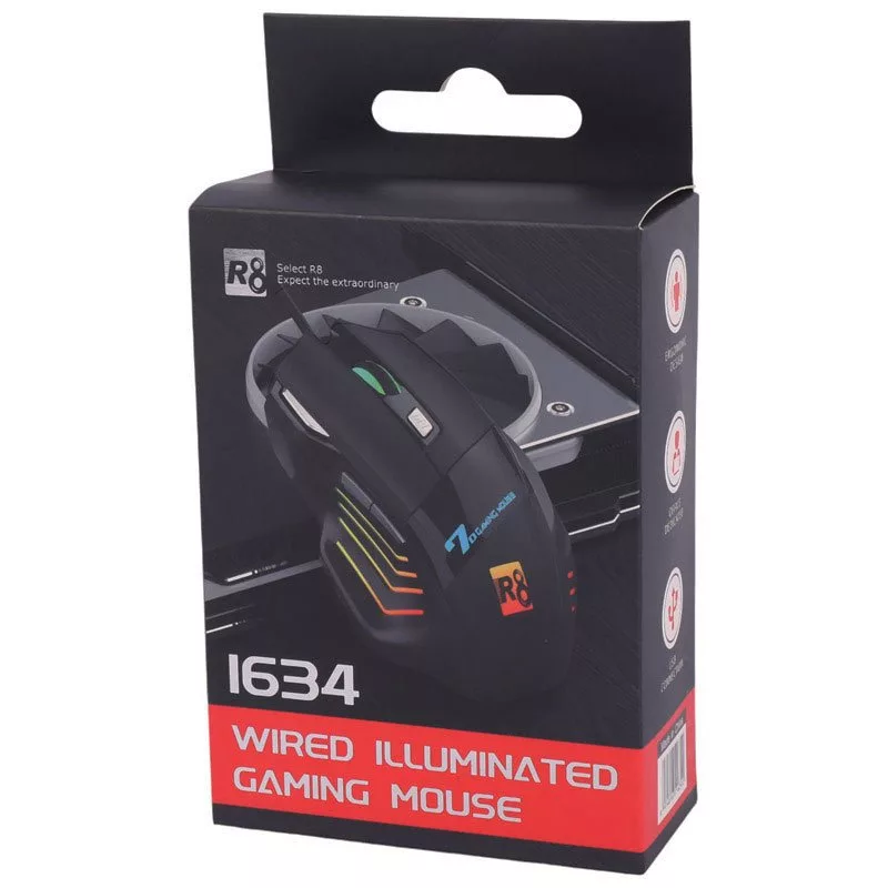 ماوس گیمینگ آر هشت مدل 1634
