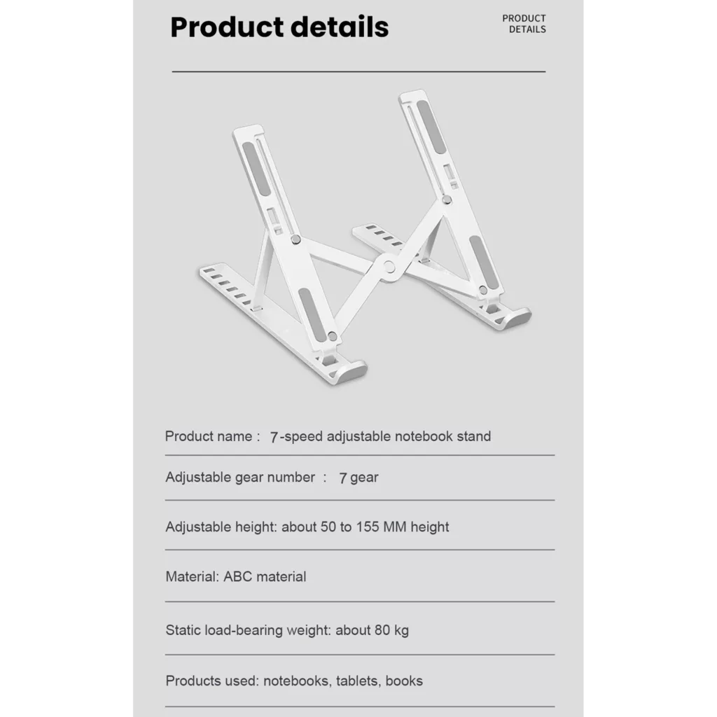 پایه نگهدارنده لپ تاپ مدل LT-01