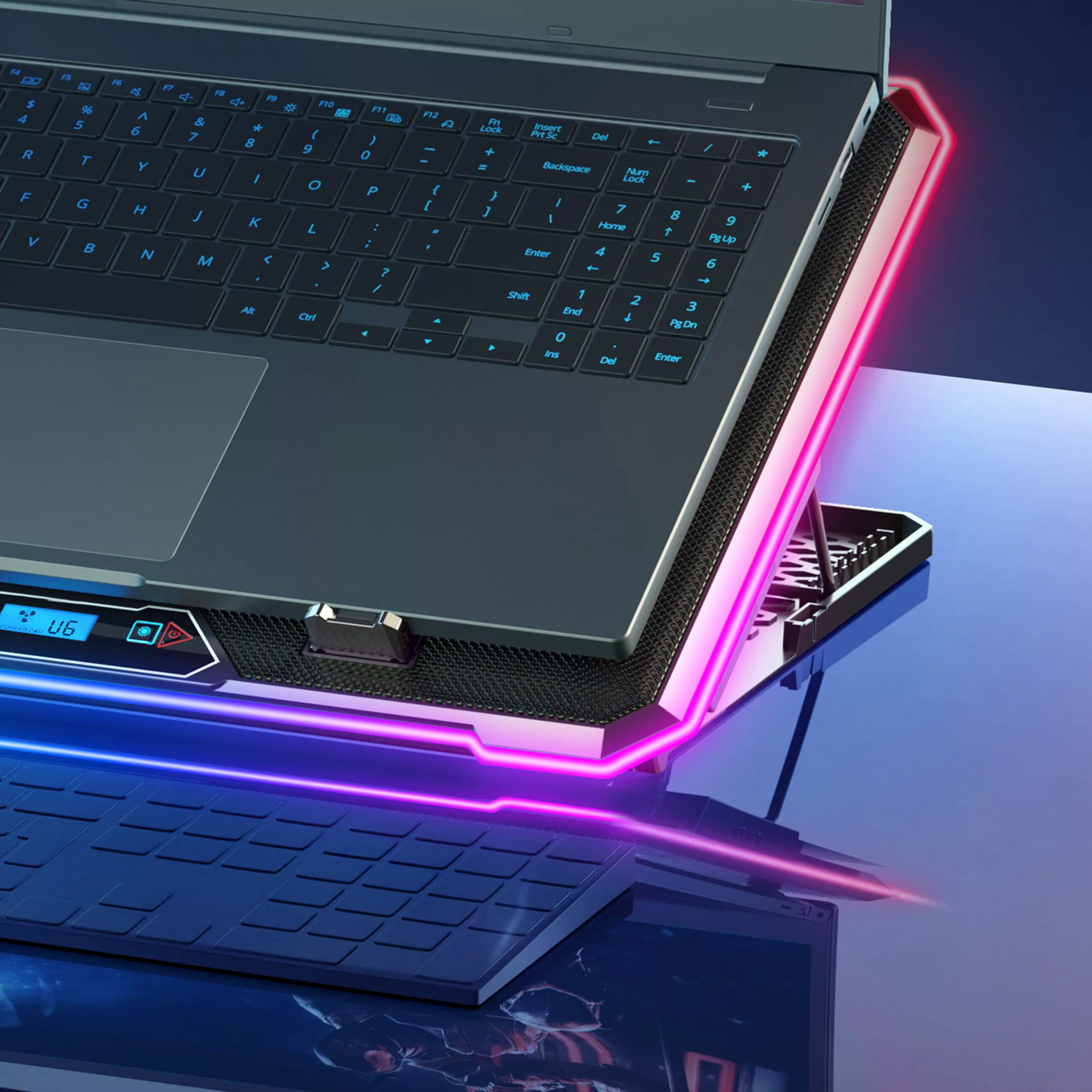 پایه خنک کننده  لپ تاپ تراست مدل TPad 6 Ultra