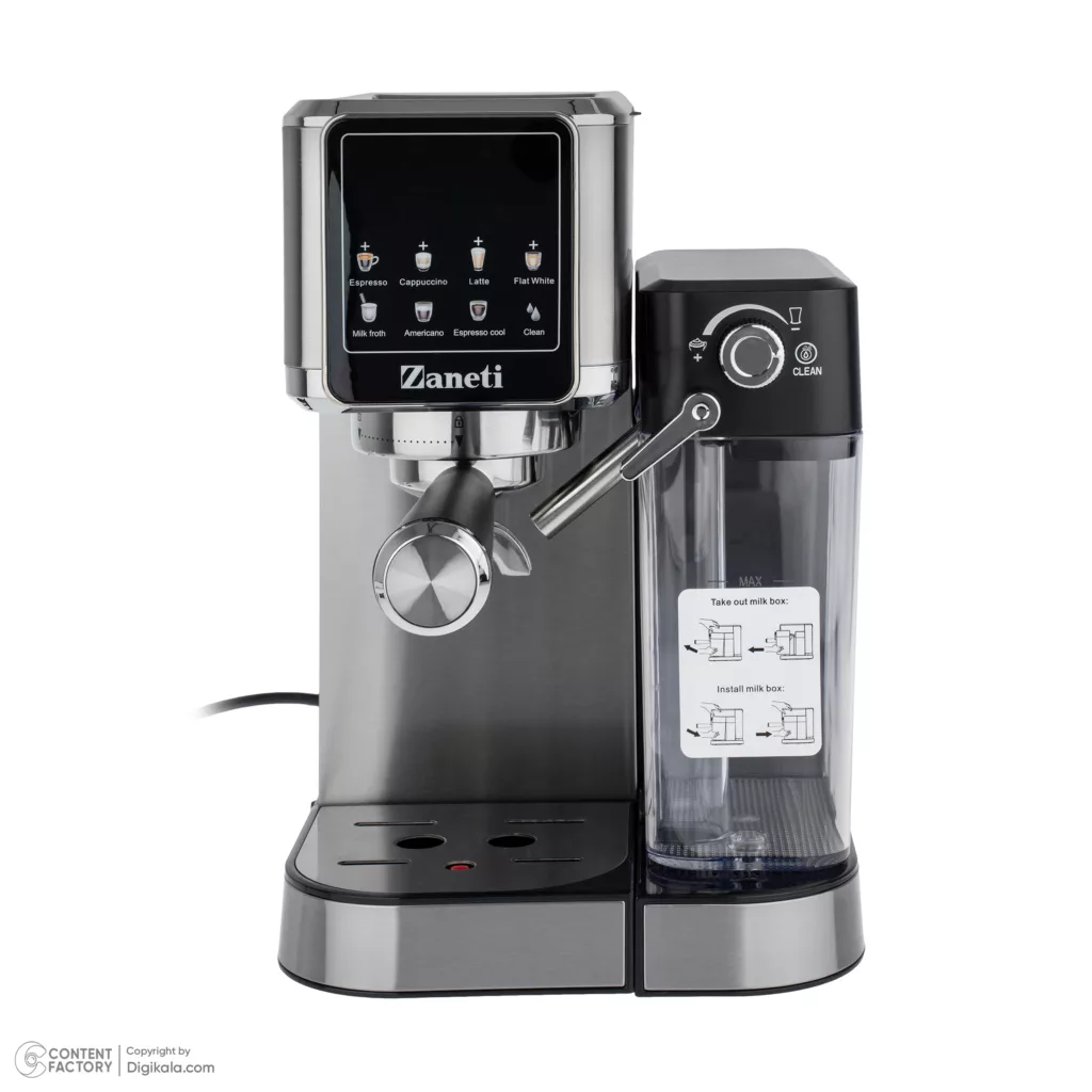 اسپرسو ساز 1000 میلی‌لیتر زانتی مدل ZZCF-20UT12EMSA