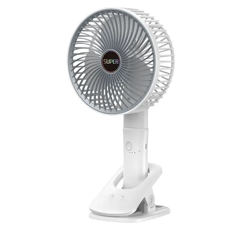 پنکه شارژی مدل Circulation Clamp Fan ظرفیت 1200 میلی آمپر ساعت