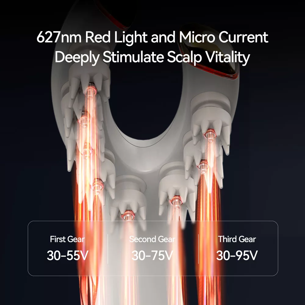 ماساژور برقی مدل محرک رشد مو کد SR-2117