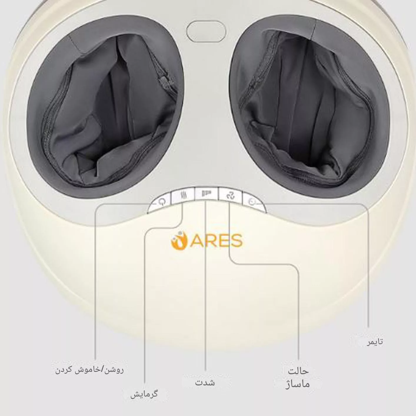 ماساژور برقی پا ارِس مدل RS-F107
