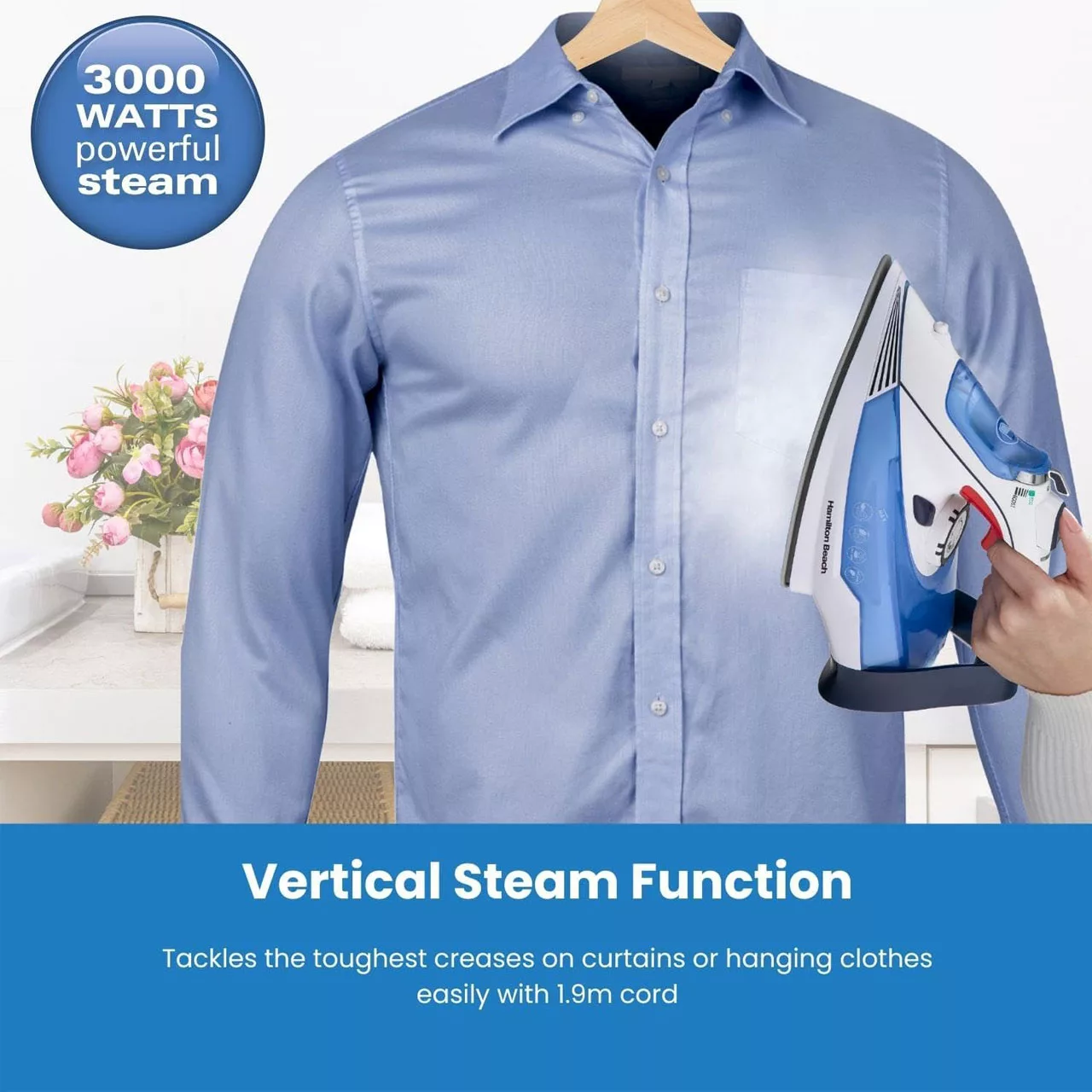 اتو بخار همیلتون بیچ مدل HB608WB