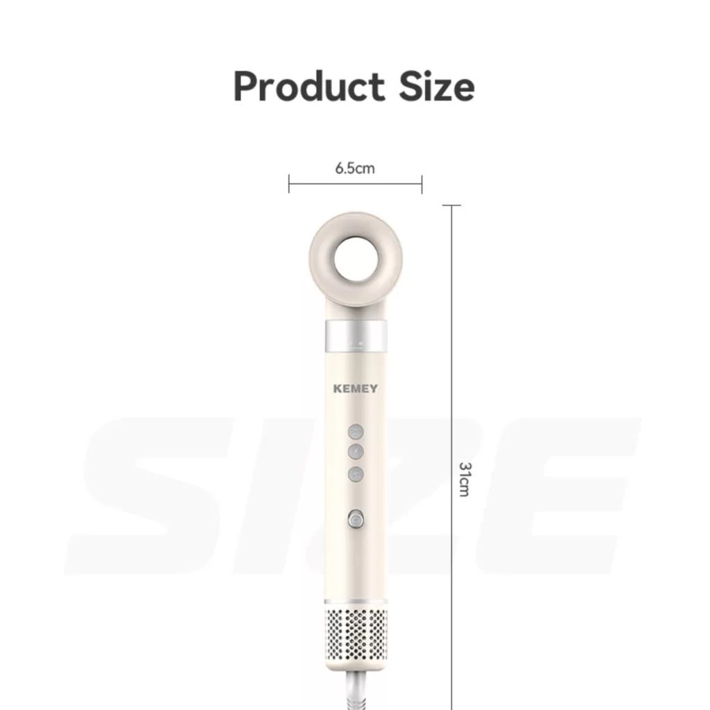 سشوار حرفه‌ای 1500 وات کمی مدل KM-6896 6in1