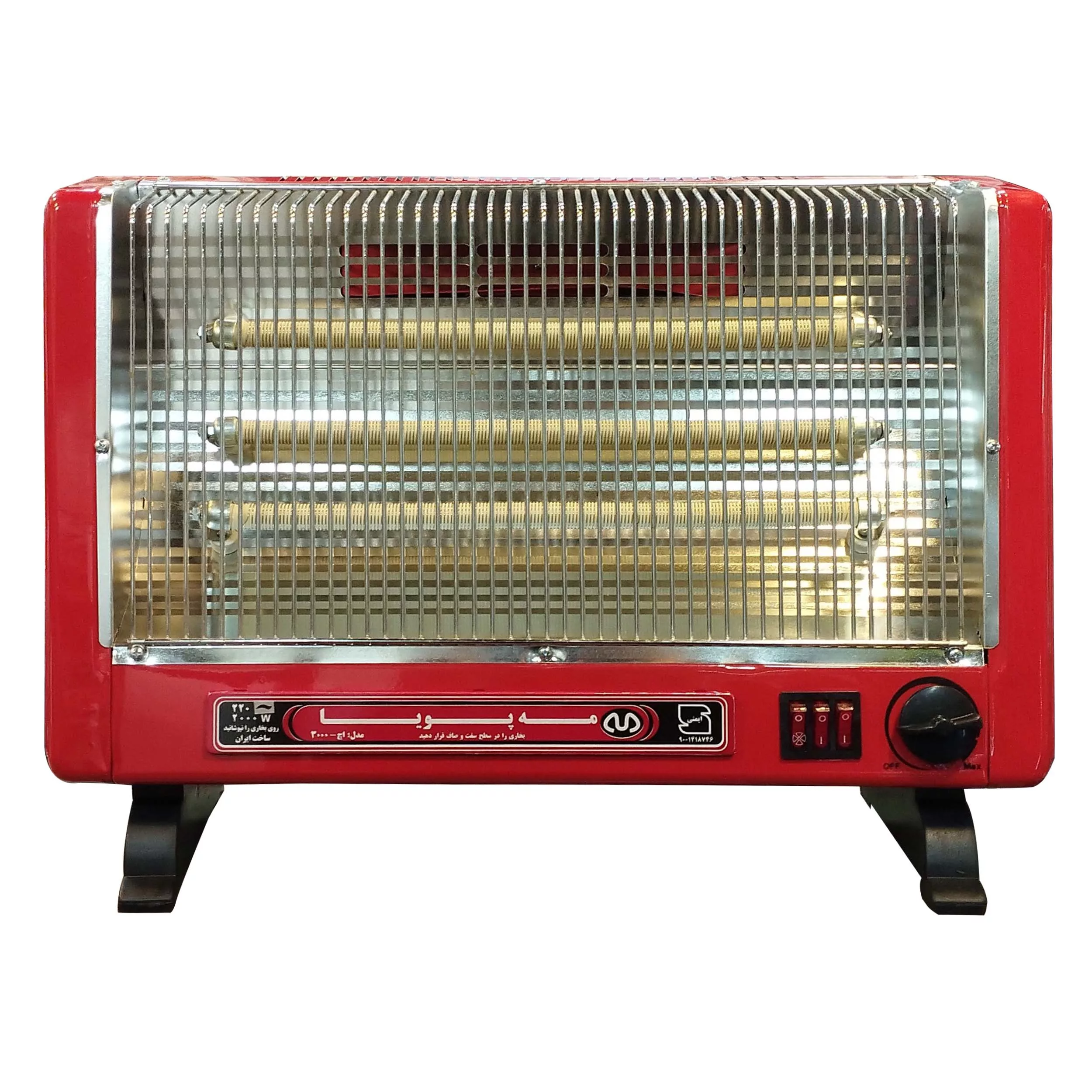 بخاری برقی مه پویا مدل H-3000 - c