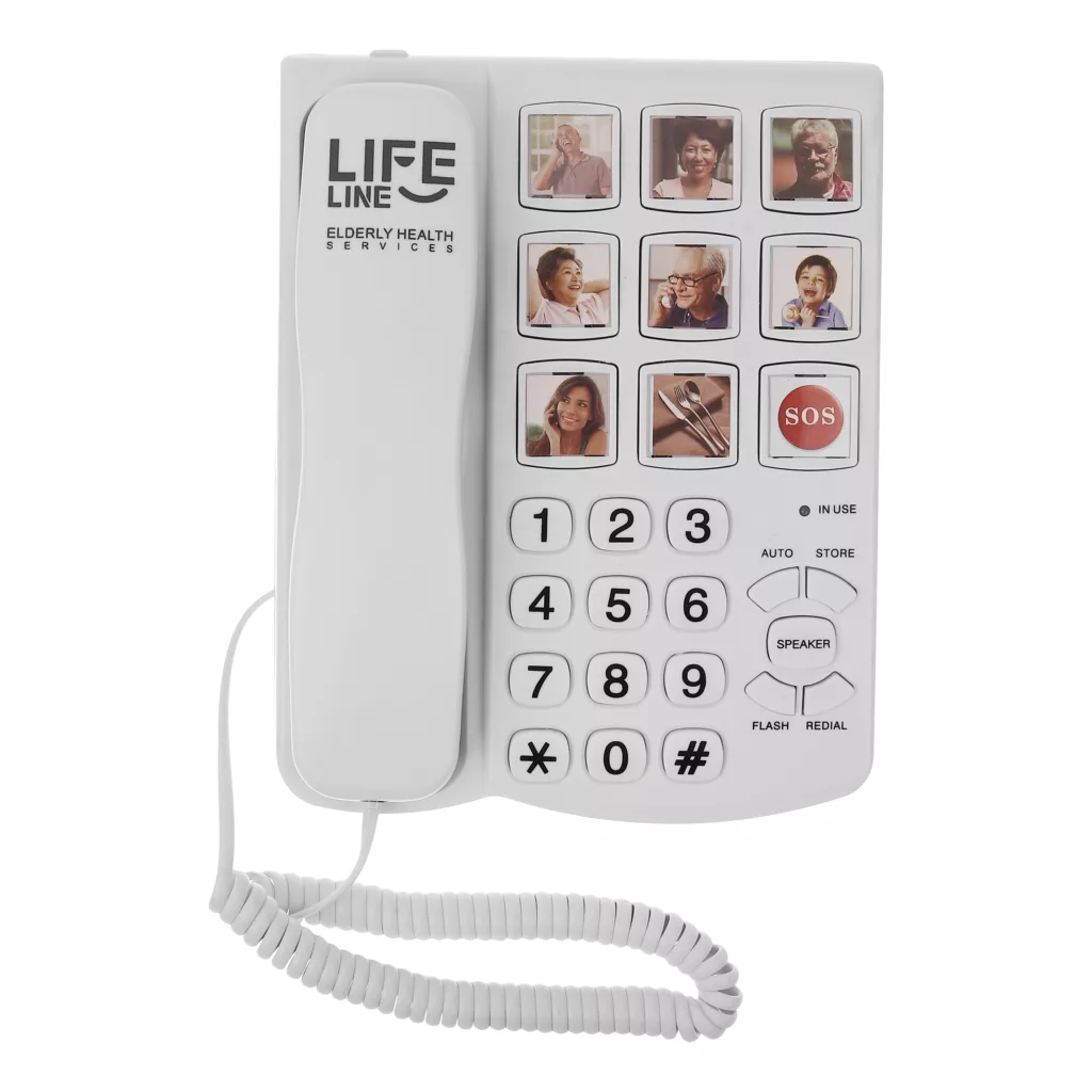 تلفن رومیزی سالمندان پرولایف مدل 038