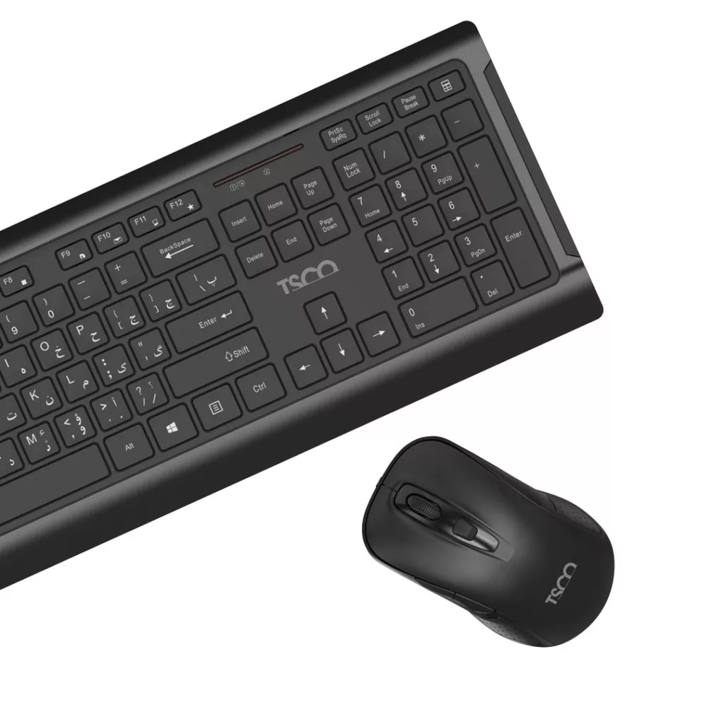 کیبورد و ماوس بی سیم تسکو مدل TKM 7023W