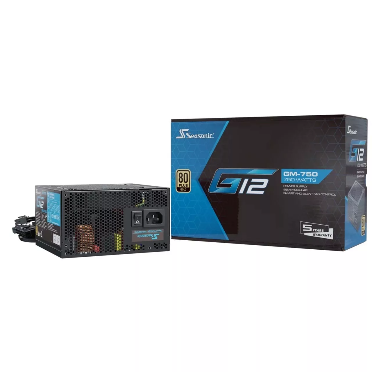 منبع تغذیه کامپیوتر 750 وات سی سونیک مدل G12 GM Gold