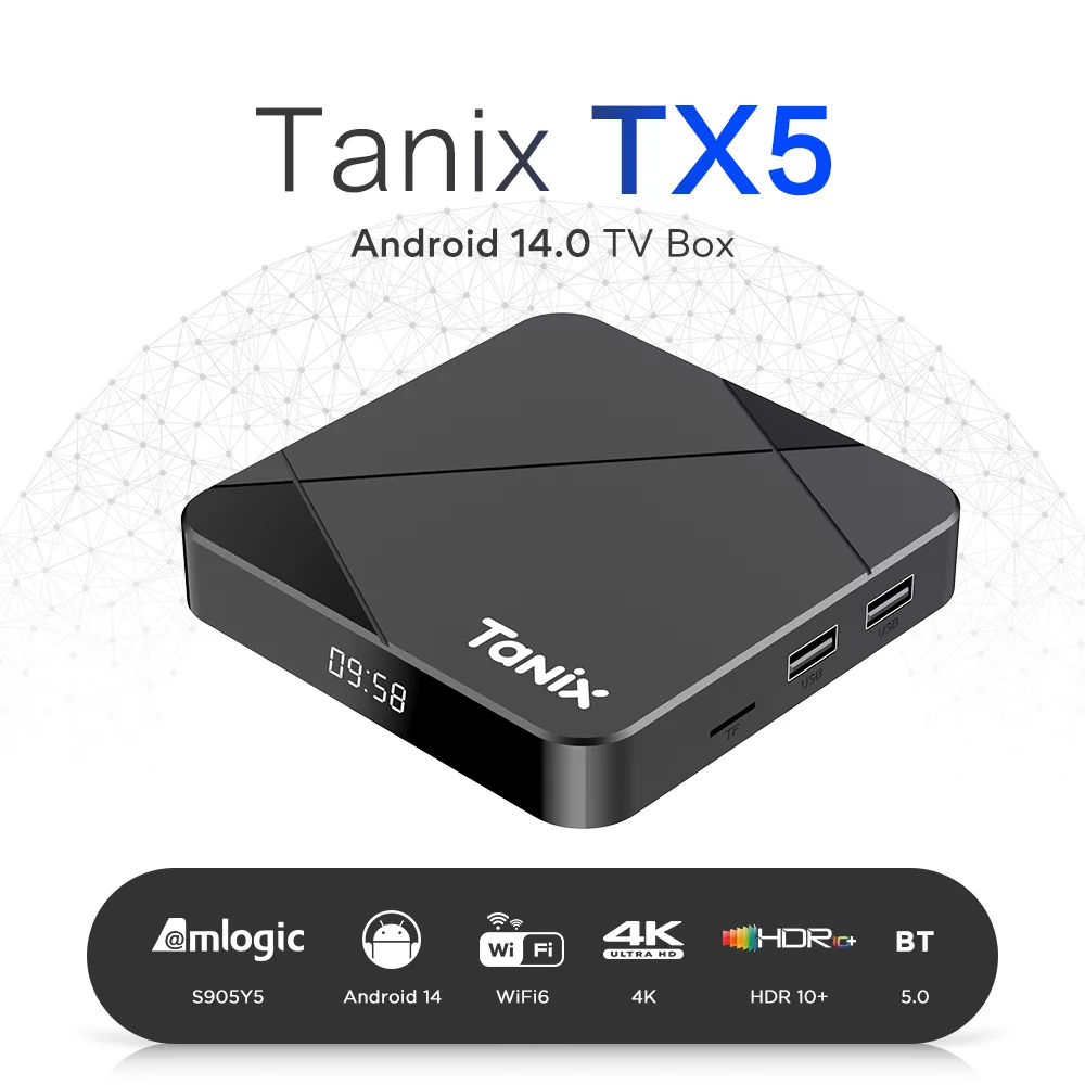 اندرویدباکس تانیکس مدل tx5 4/64gb