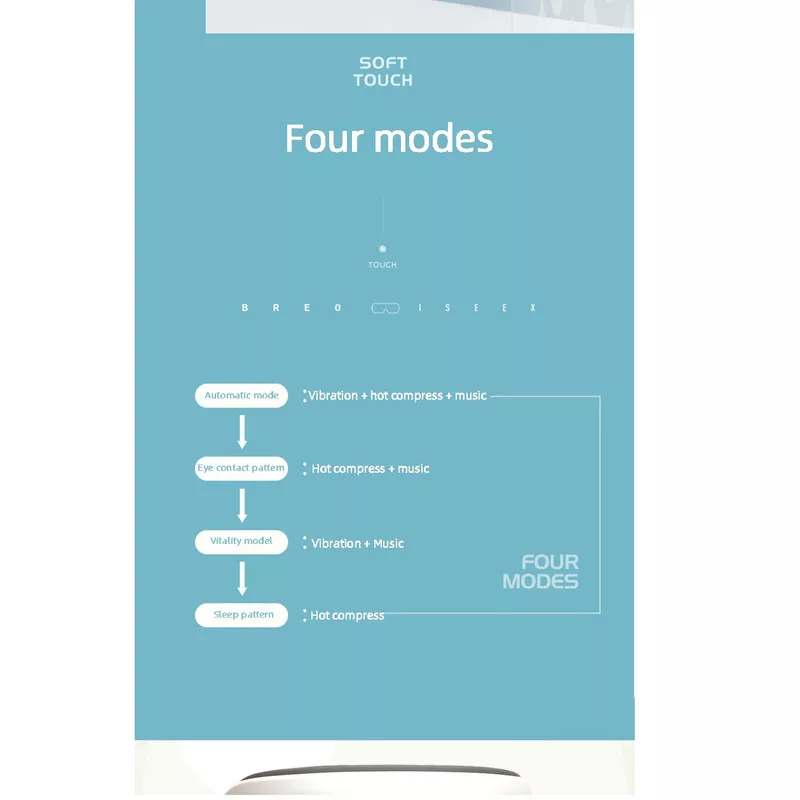 ماساژور چشم بک جوی مدل p800