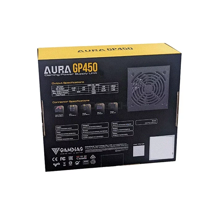 منبع تغذیه کامپیوتر گیم دیاس مدل AURA GP450