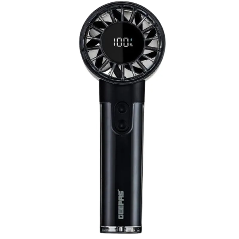 پنکه شارژی جی پاس مدل GF21226 ظرفیت 3000 میلی‌آمپر ساعت