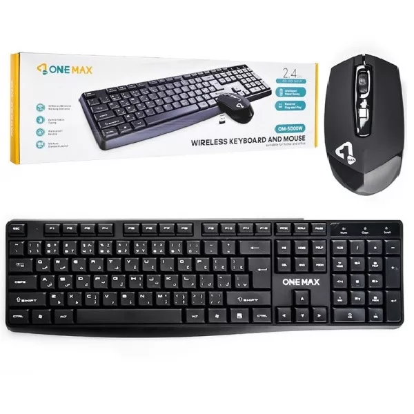 کیبورد و ماوس وان مکس مدل 5000W