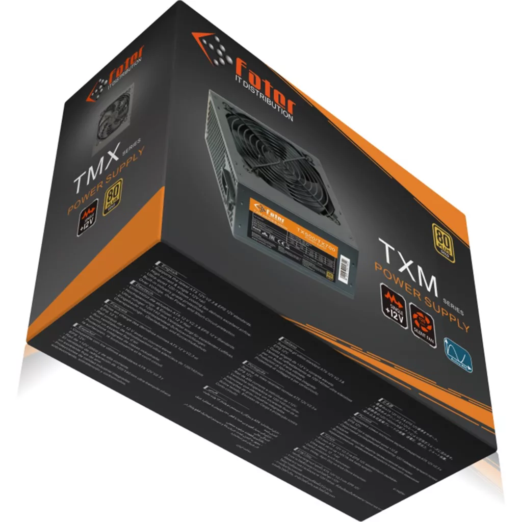 منبع تغذیه کامپیوتر فاطر مدل TX750