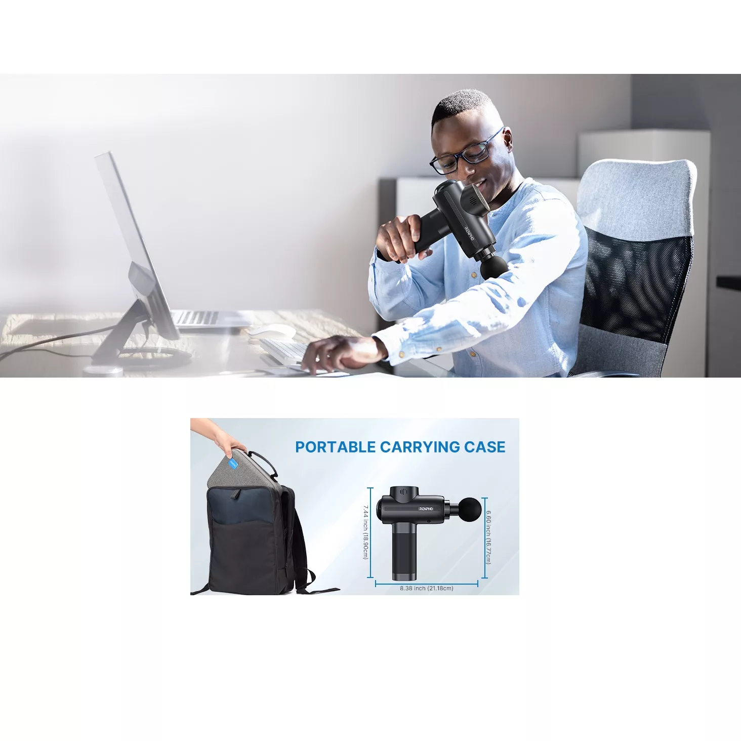 ماساژور برقی رنفو مدل R-C003