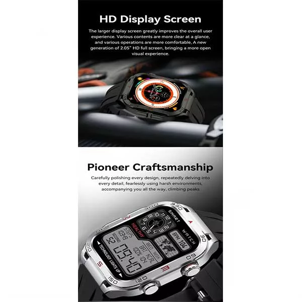 ساعت هوشمند نیوی فورس مدل N11 B/B