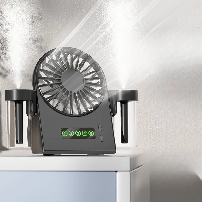 پنکه شارژی مدل F8 ظرفیت 1400 میلی آمپر ساعت