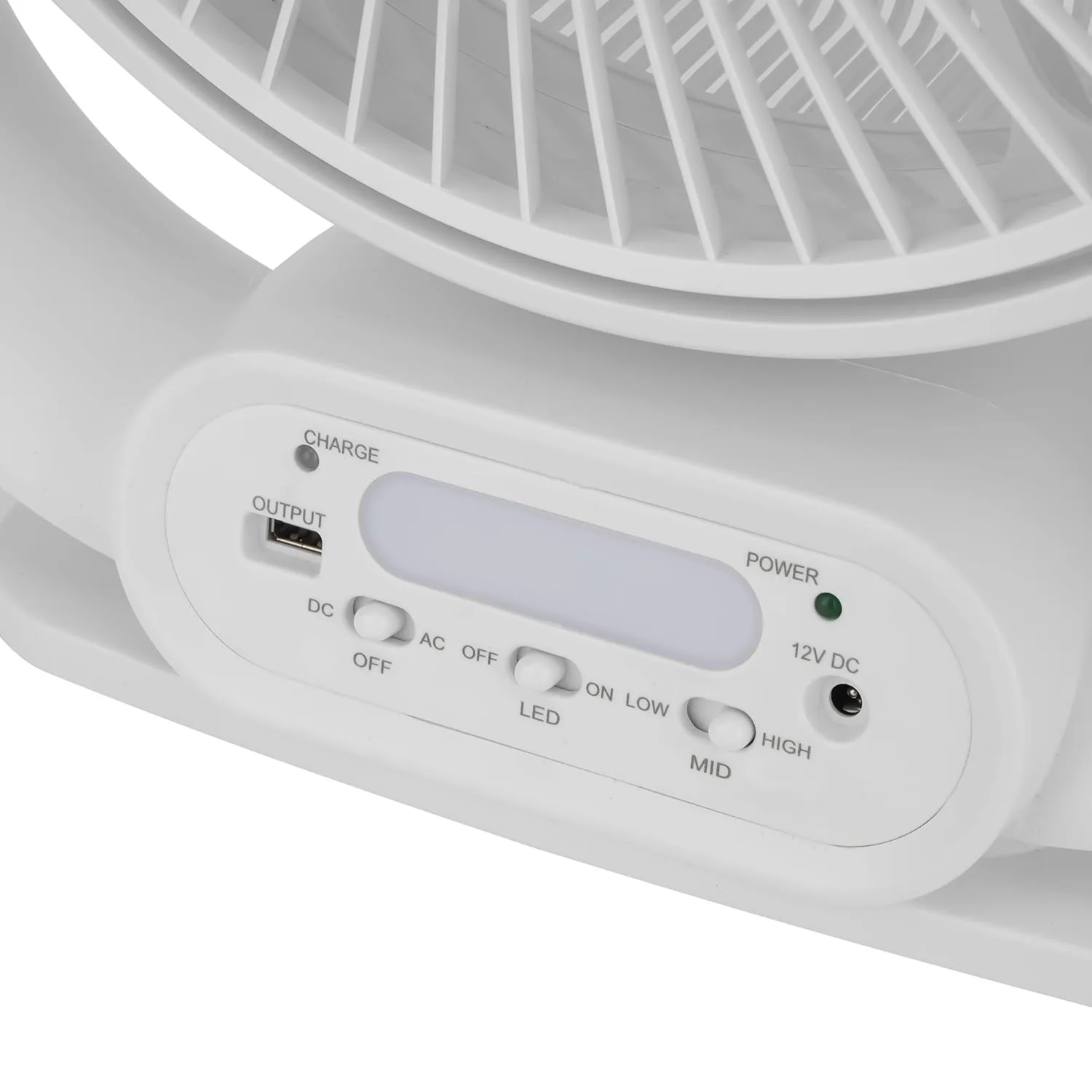 پنکه شارژی جی پاس مدل GF21189 ظرفیت 7300 میلی آمپر ساعت