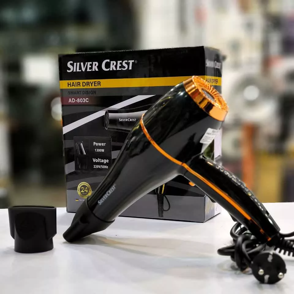 سشوار حرفه ای ۱۳۰۰ وات سیلورکرست مدل AD_803c