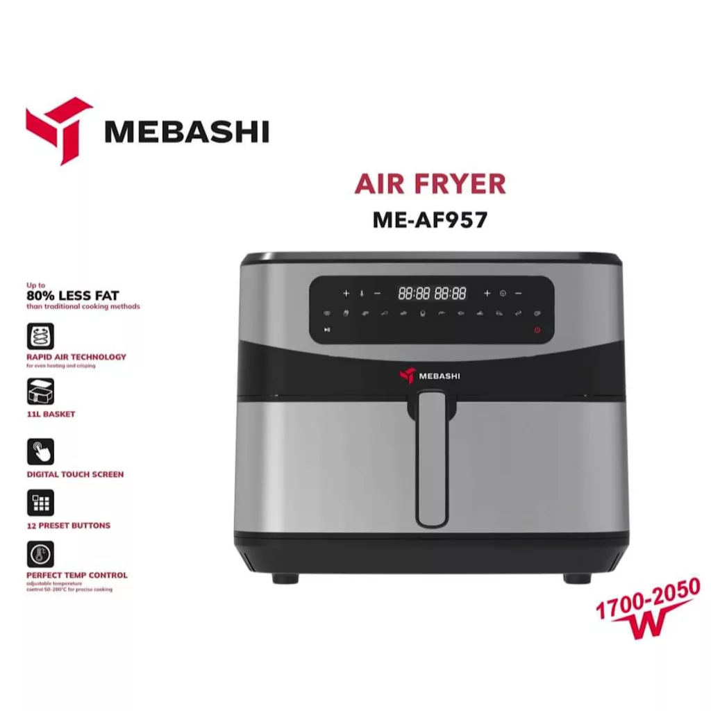 سرخ کن بدون روغن مباشی مدل ME-AF957