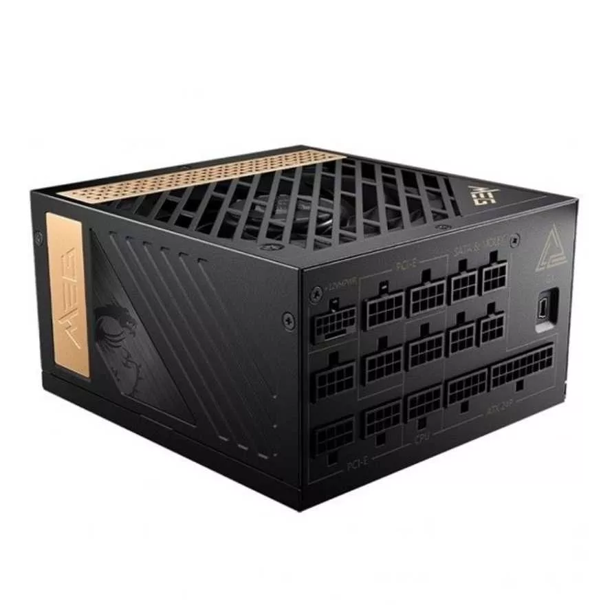 منبع تغذیه کامپیوتر ۱۳۰۰ وات وات ام اس آی مدل MEG Ai1300P PCIE5