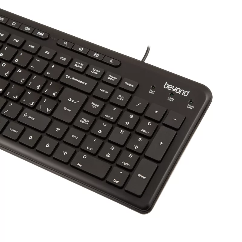 کیبورد و ماوس با سیم بیاند مدل BMK-3130