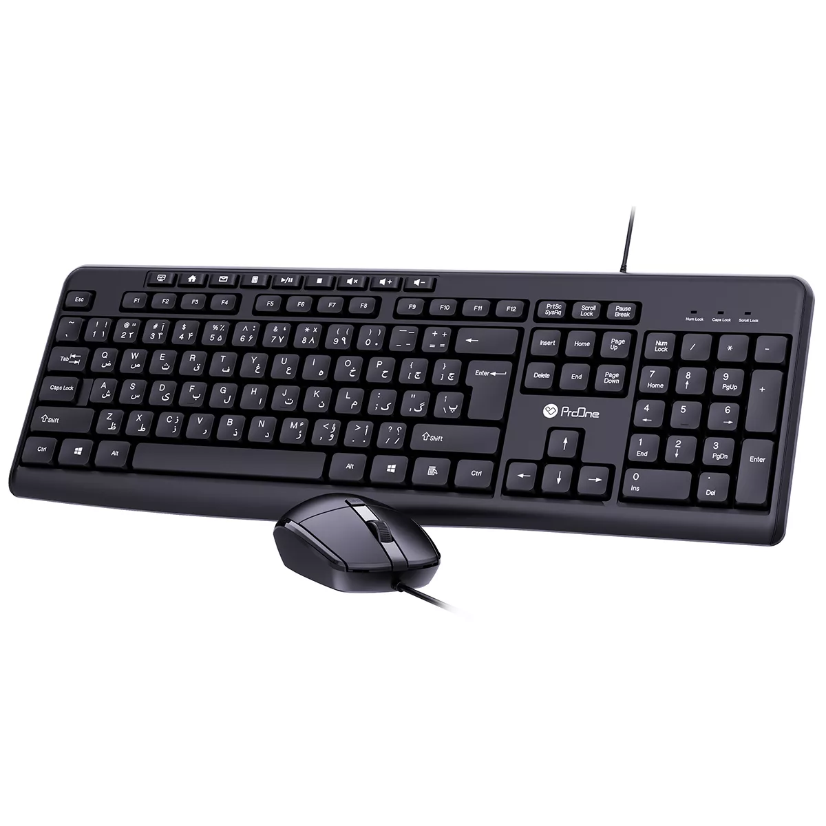 کیبورد و ماوس با سیم پرووان مدل PMK30