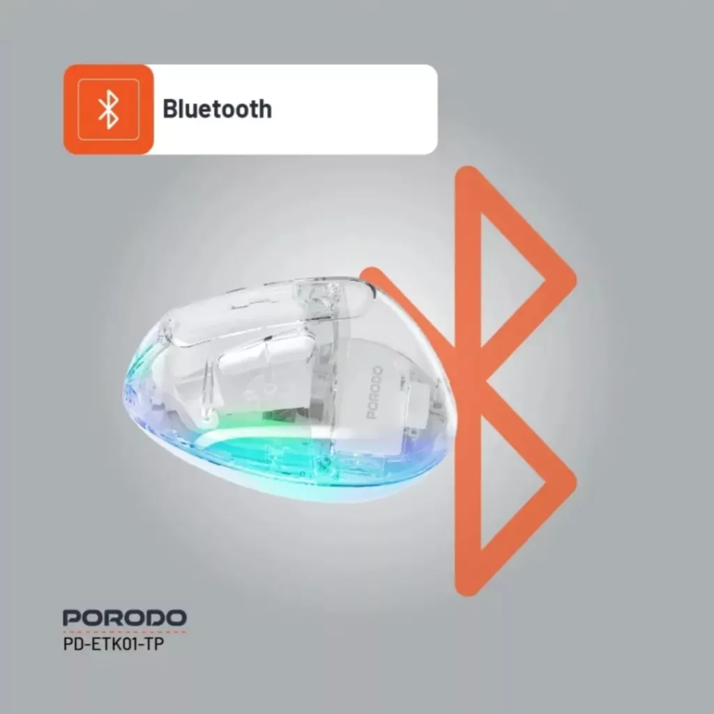 ماوس بی سیم پرودو مدل  vertical 4800 dpi wireless mouse