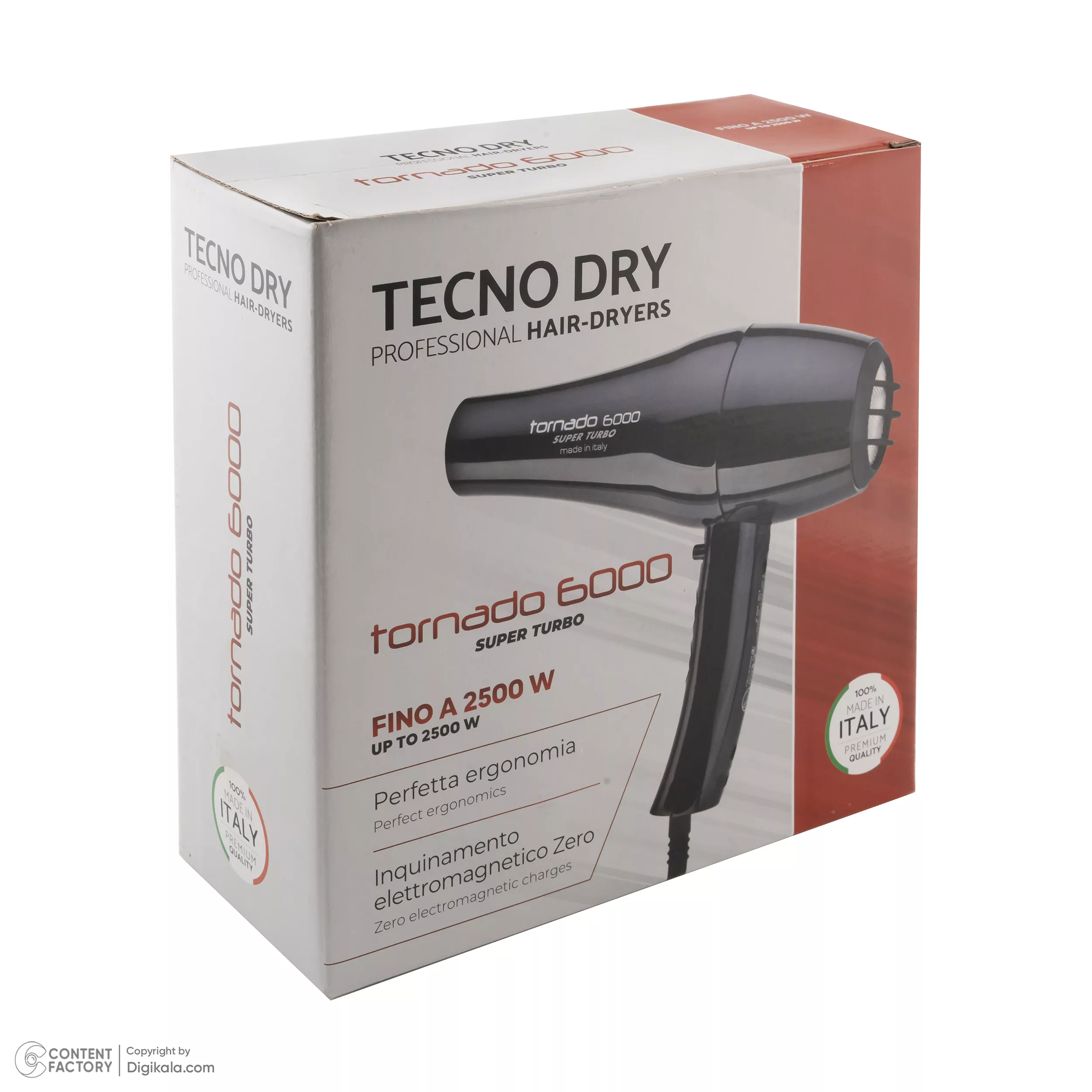 سشوار حرفه ای تکنو درای مدل Tornado 6000