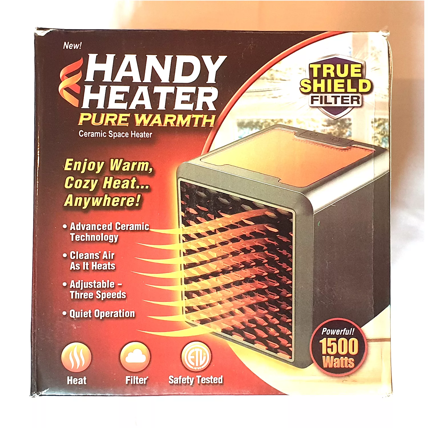 فن هیتر مدل Handy heater pure warmth 1500