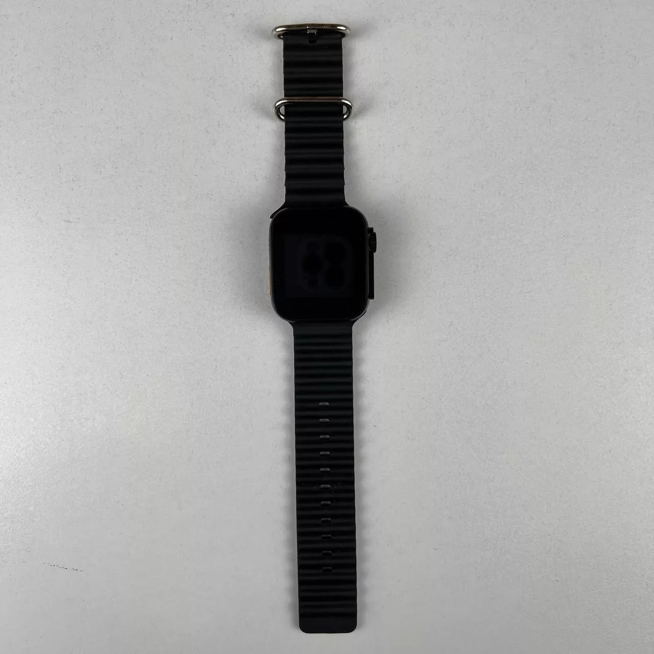 ساعت هوشمند مدل T10 ultra صفحه نمایش رنگی و لمسی، کنترل موسیقی، شمارنده ضربان قلب، گام شمار، همراه با بند سیلیکونی