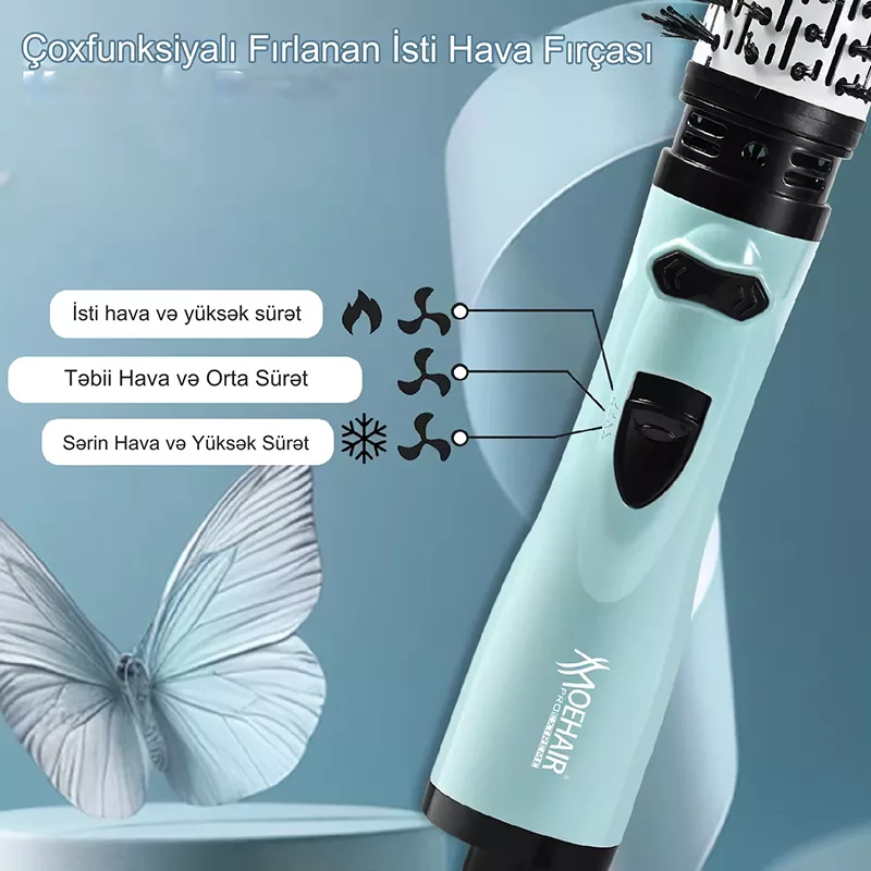 سشوار برس دار چرخشی موهیر مدل 7153