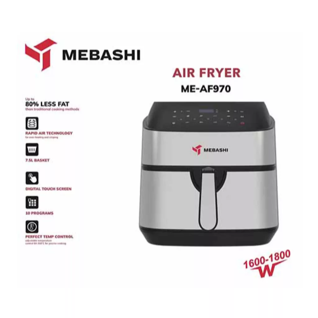سرخ کن بدون روغن مباشی مدل ME-AF970