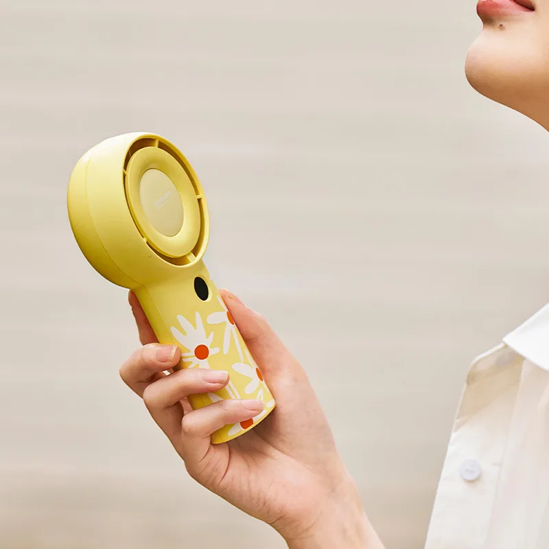 پنکه شارژی قابل حمل سولو مدل F16 Flower