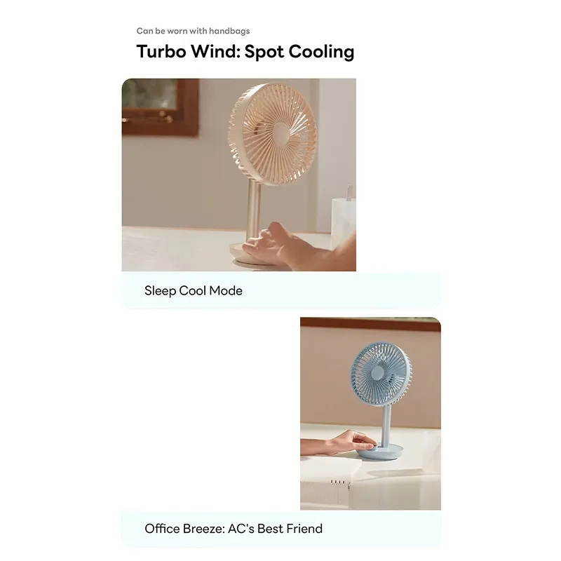 پنکه رومیزی ای آی سو لاو مدل F21  ظرفیت 4000 میلی آمپر ساعت