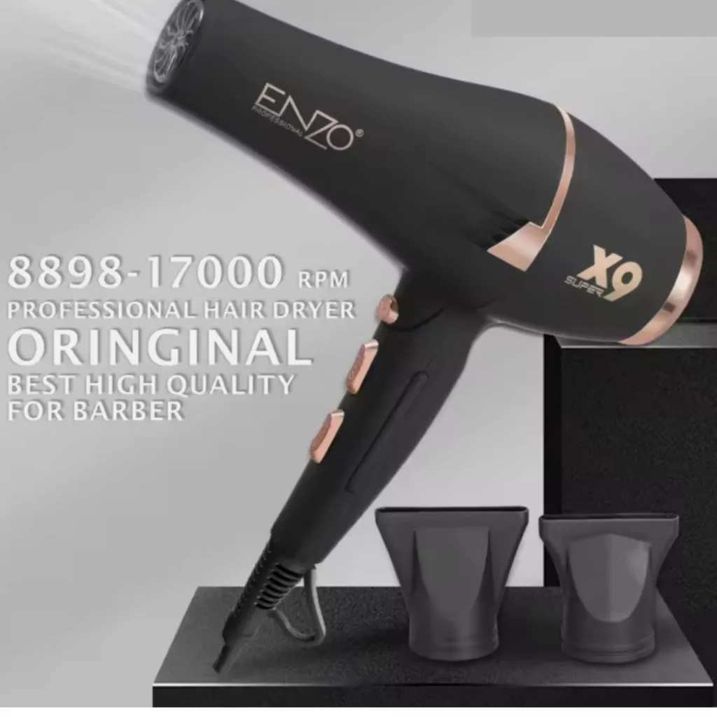 سشوار حرفه ای انزو پروفیشینال مدل X9