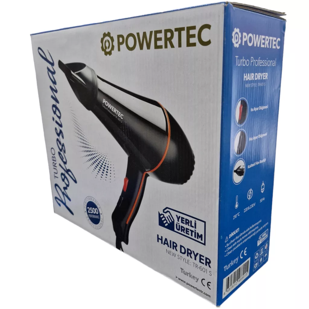 سشوار حرفه ای پاورتک مدل TR-601