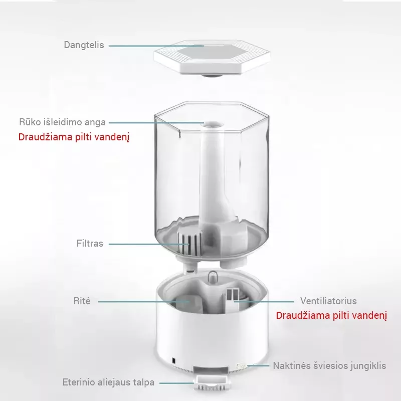دستگاه بخور سرد مدل شش ضلعی