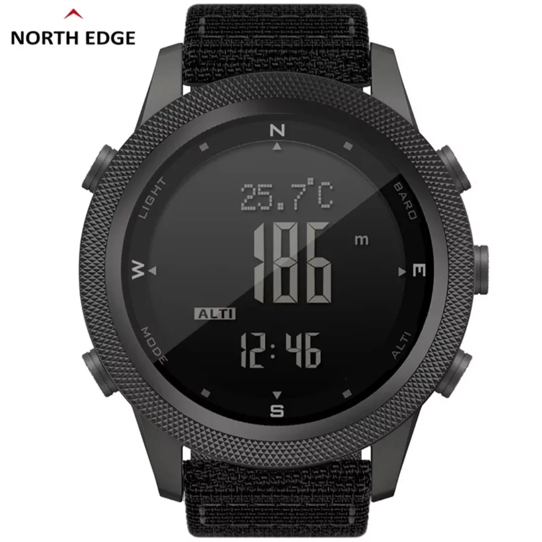 ساعت هوشمند 46 میلی متر نورث اج مدل APACHE46 با بند برزنت