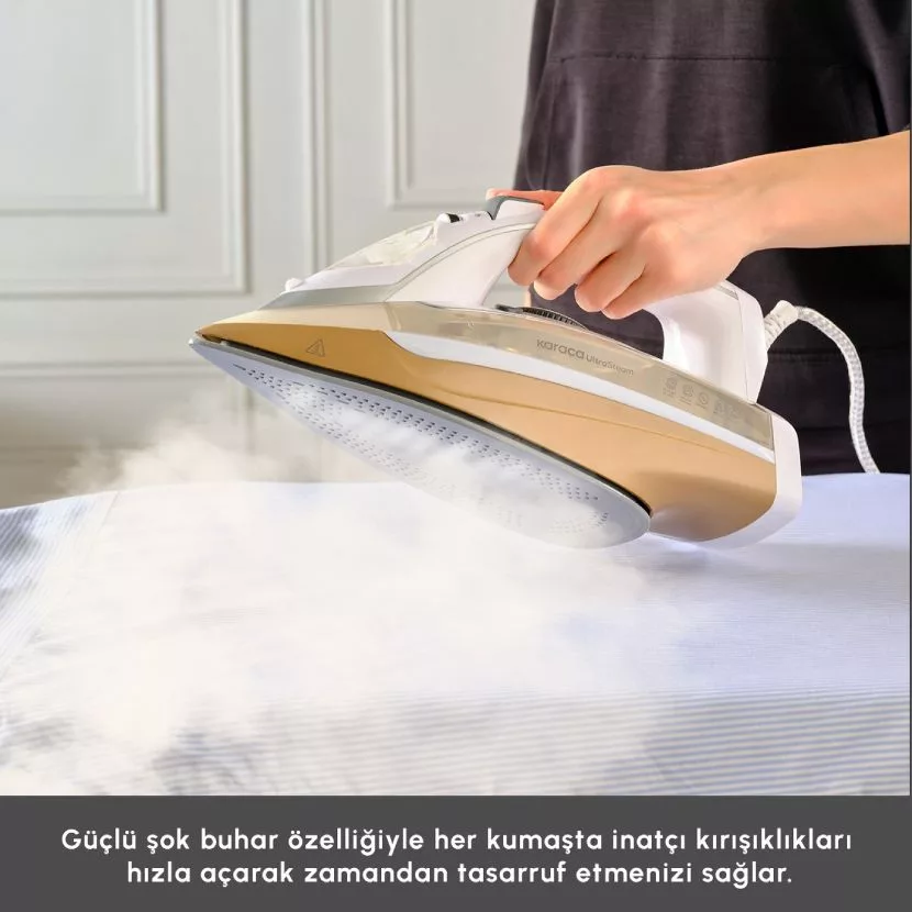 اتو بخار 3000 وات کاراجا مدل Vantuz Ultrasteam