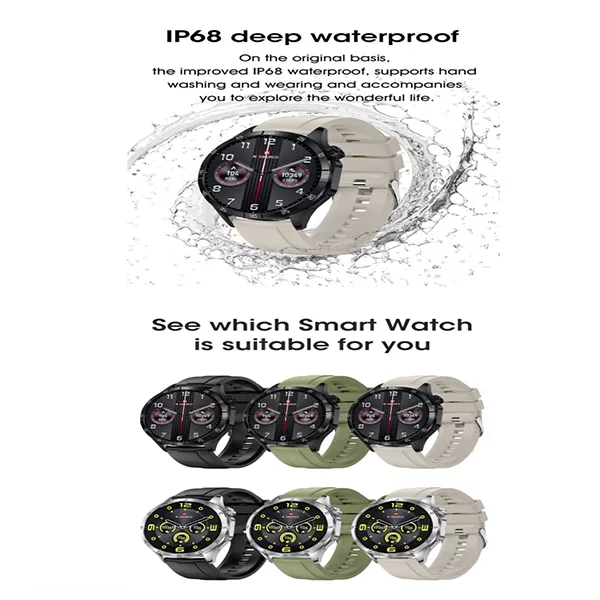 ساعت هوشمند نیوی فورس مدل NT12 S/GY