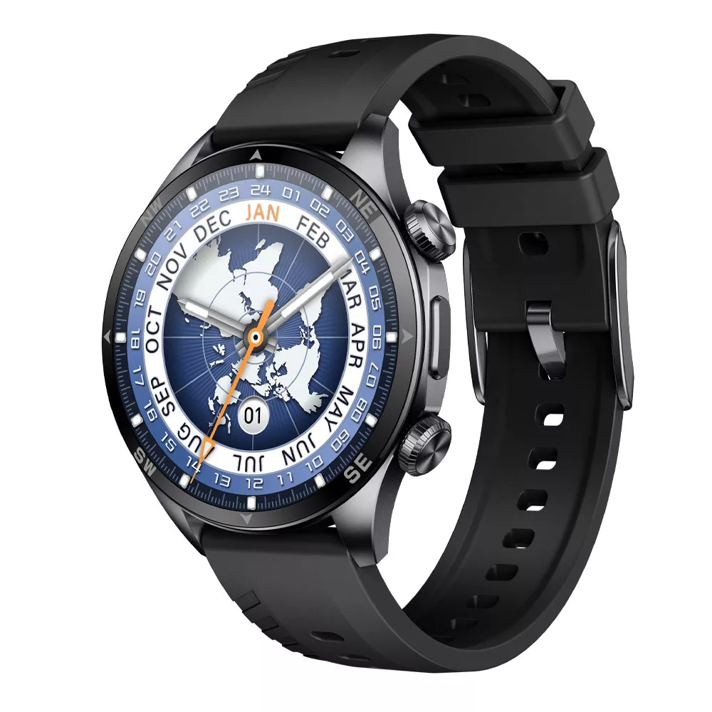 ساعت هوشمند گلوریمی مدل GX SPORT مناسب برای ورزش، کنترل سطح اکسیژن خون، شمارش ضربان قلب، پایش وضعیت خواب، با بند سیلیکونی