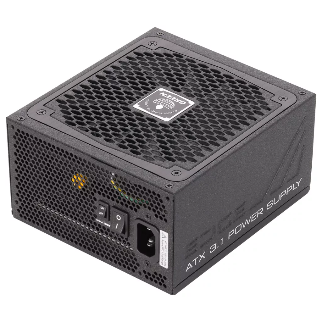 منبع تغذیه کامپیوتر 850W وات گرین مدل GP850B-EDGE