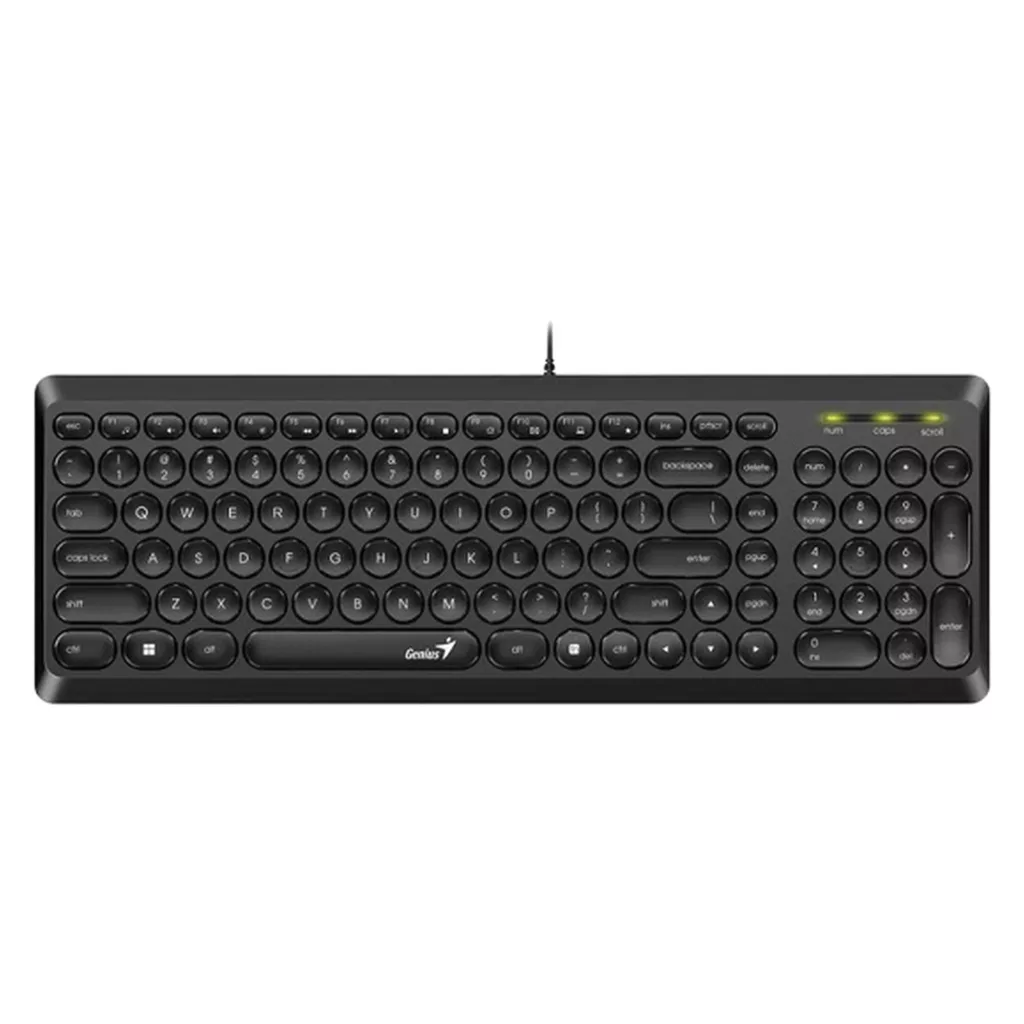کیبورد جنیوس مدل SLIM STAR Q200