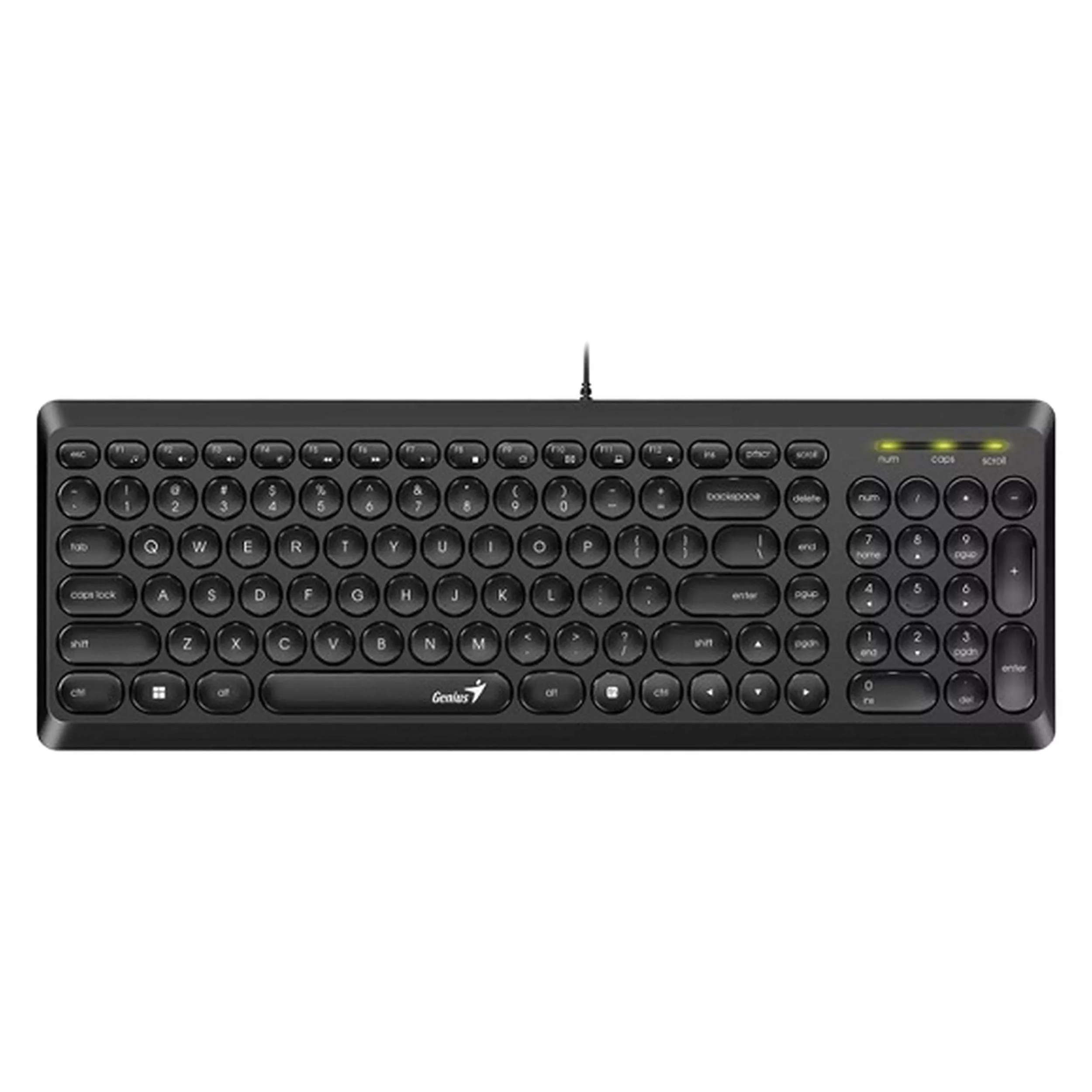 کیبورد جنیوس مدل SLIM STAR Q200