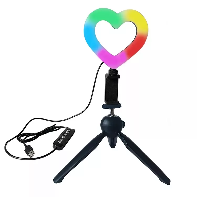 رینگ لایت مدل قلبی 6-16