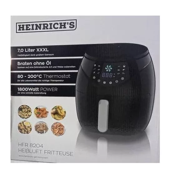 سرخ کن بدون روغن هنریچ مدل HR-8204