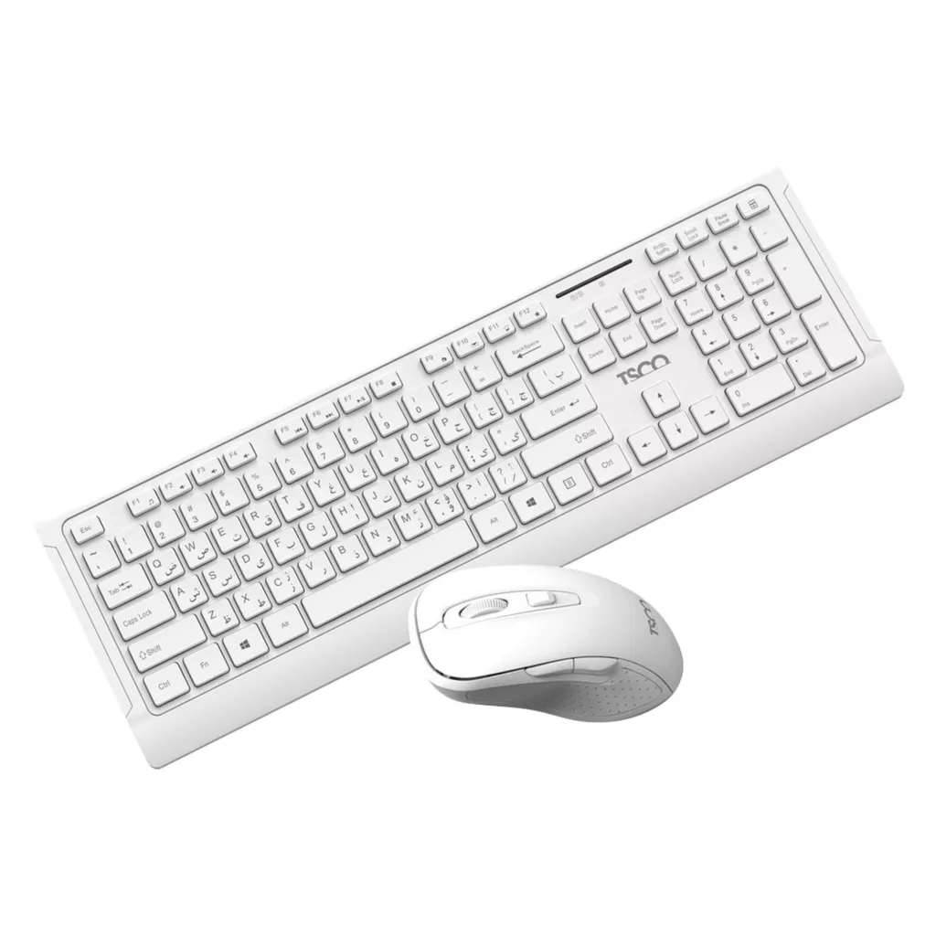 کیبورد و ماوس بی سیم تسکو مدل TKM 7023W