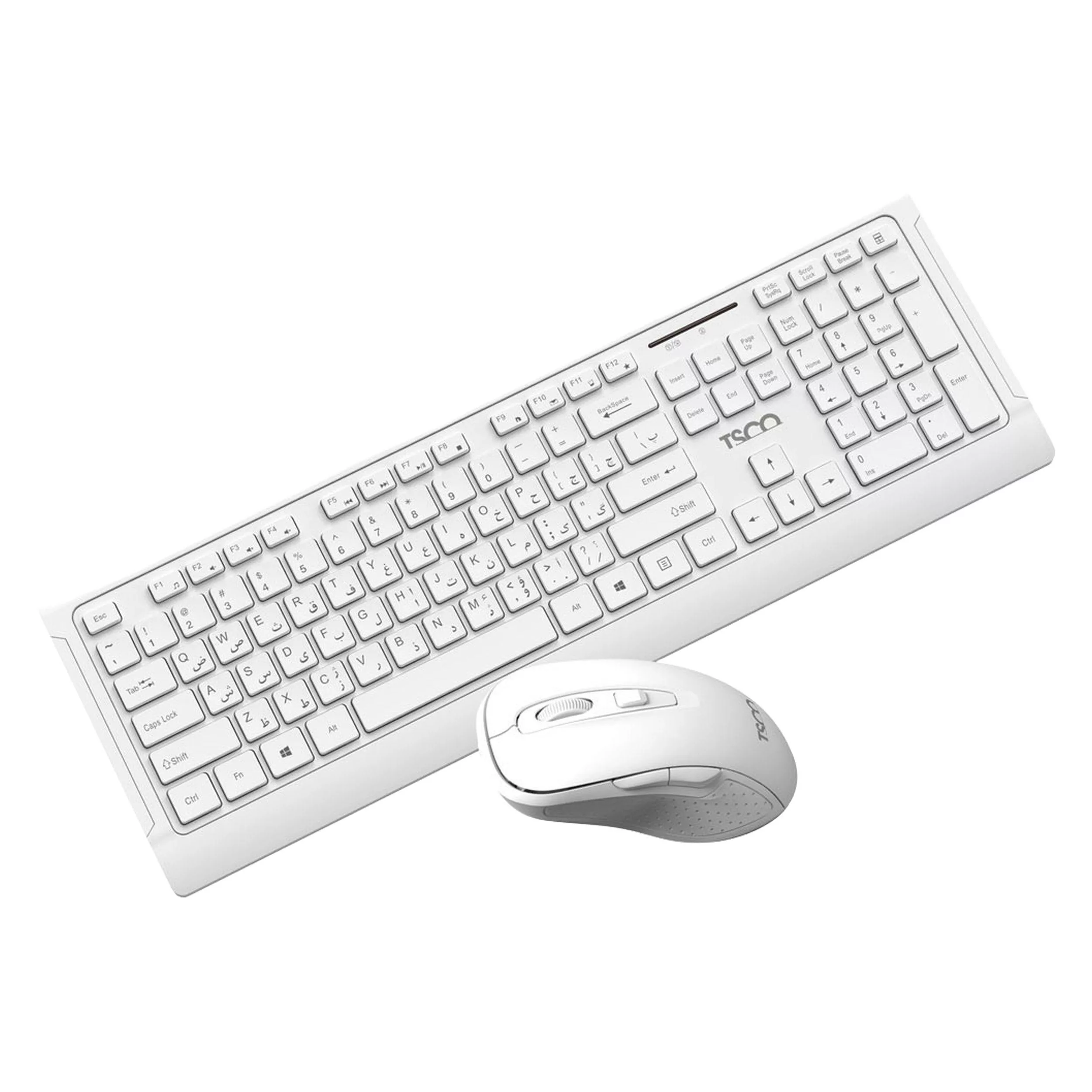 کیبورد و ماوس بی سیم تسکو مدل TKM 7023W